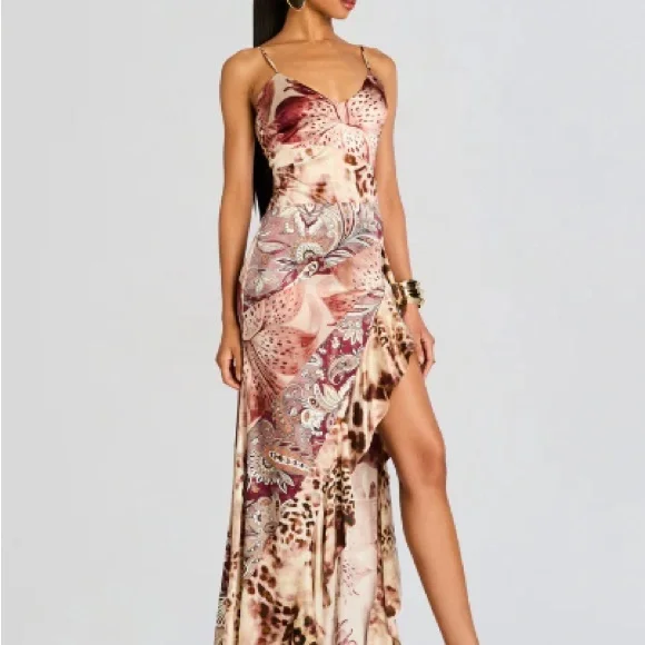 Chic Retrofete Animal Print Dress sz s NWT - Picture 4 of 7